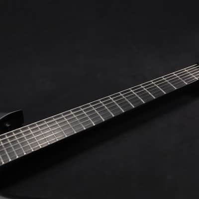Ibanez XPTB620BKF Xiphos Iron Label 6str Electric Guitar w/Bag Black Flat 087 image 3