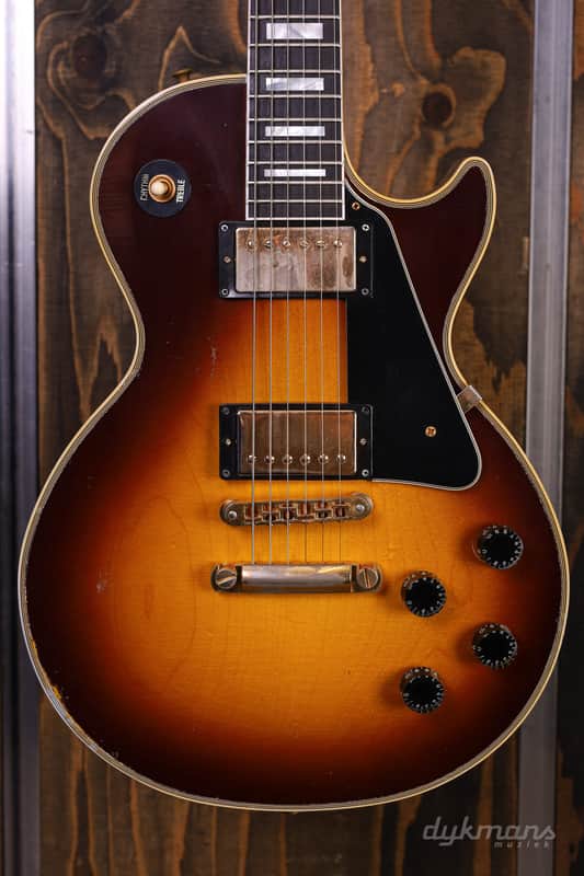 Gibson M2M Les Paul Custom Tobacco Sunburst Murphy Lab Heavy Aged image 1
