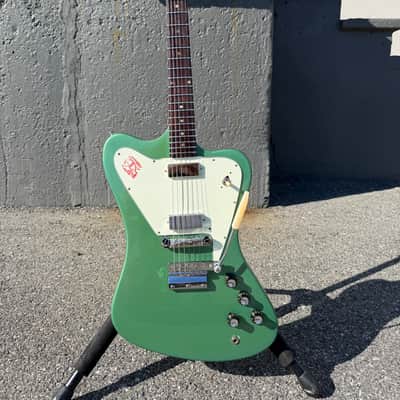 Vintage!  1967 Gibson Firebird Non-Reverse - Inverness Green Refinish image 2