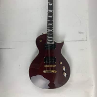 ESP LTD EC-1000T CTM See Thru Black Cherry FM Electric Guitar B-Stock image 12