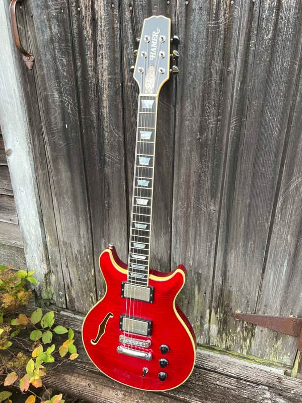 Rare Hamer Artist Sterling Silver Edition 25th Anniversary 1999 #11 of 25 Trans Red OHSC image 1