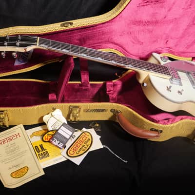 Gretsch Custom Shop 59 Duo Jet Masterbuilt by Chad Henricksen Heavy Relic - Faded Sonic Blue image 18