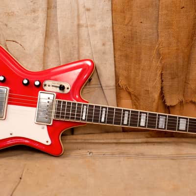 Supro JB Hutto "Jetsons" 1966 Red image 1