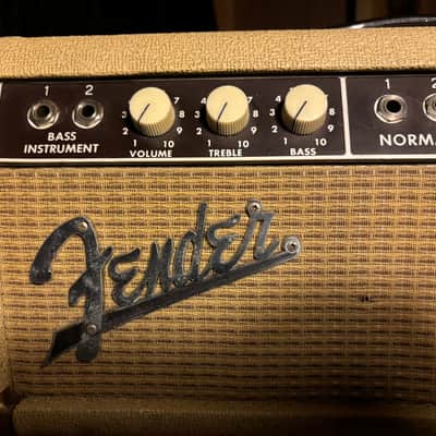 Fender Bassman 6G6-B Brownface 50-Watt 2x12" Piggyback Guitar Amp 1963 - 1964 - Blonde image 2