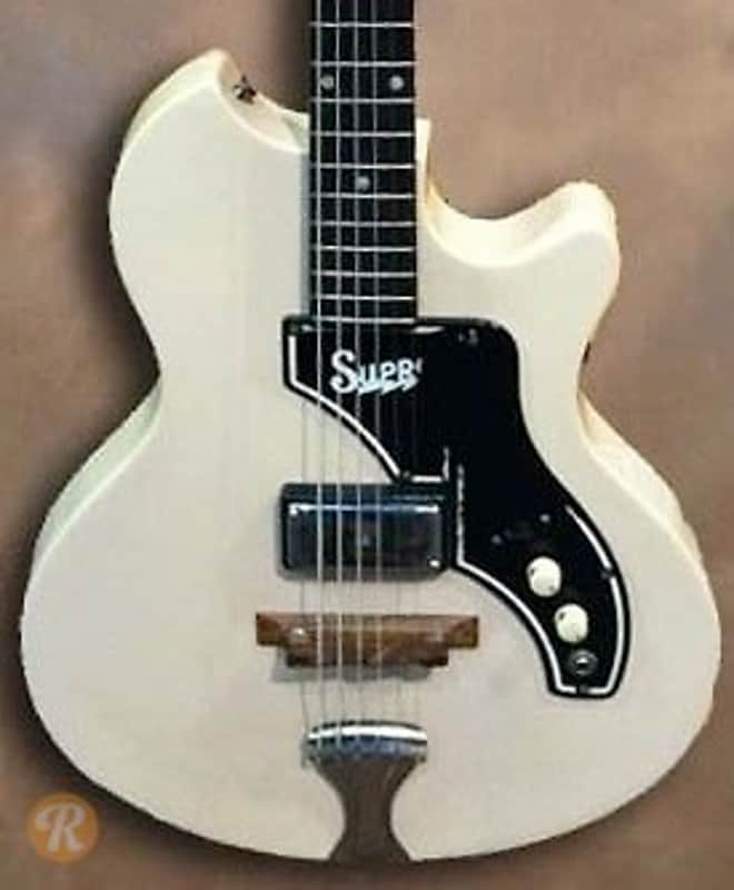 Supro Kingston White 1961 image 1