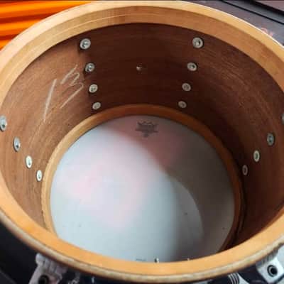 Ludwig WFL Drum Co. Tom 9x13" Marine Sparkle Pre- Serial late- 50's image 7