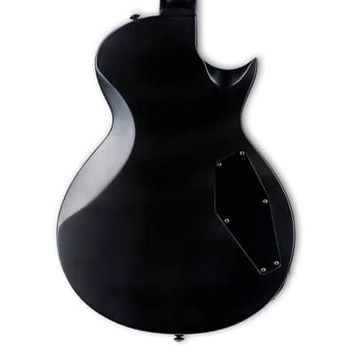 ESP LTD EC-201 Left Handed Electric Guitar - Black Satin image 7