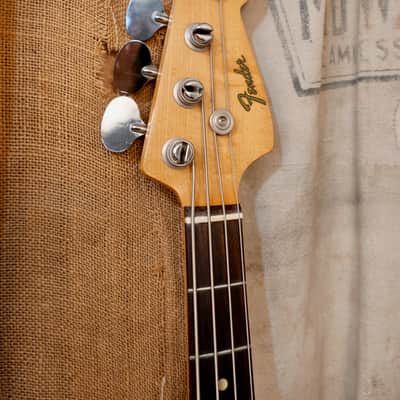 Fender Mustang Bass 1966 - White image 3