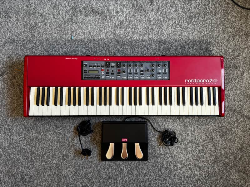 Nord Piano 2 HP73 + Case + Triple Pedal Unit image 1