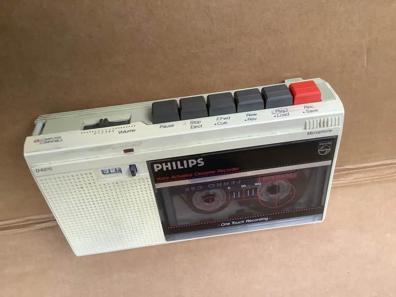 Philips D6270 D 6270 cassette recorder walkman / Vintage image 1
