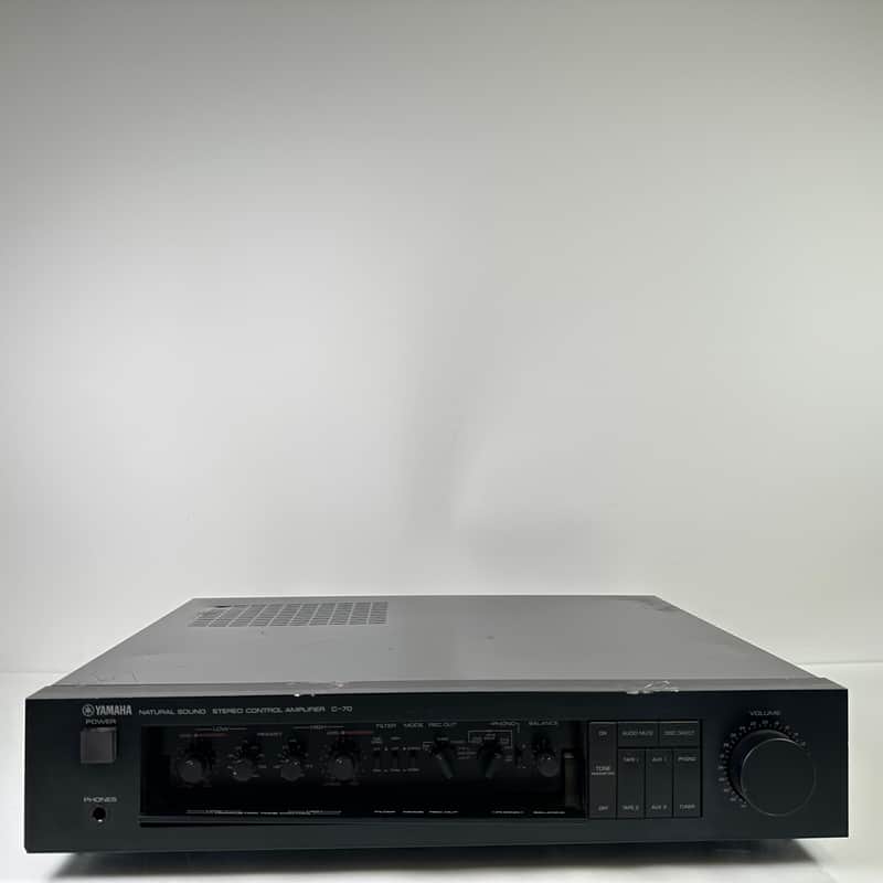 Yamaha C-70 Control Amplifier, Preamplifier Amp Phono Preamp | Reverb