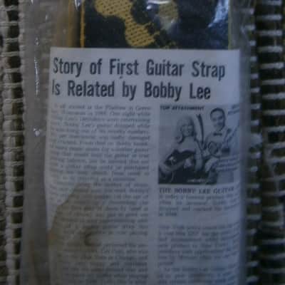 Bobby Lee Folk Style 38 1960's Black and Yellow image 3