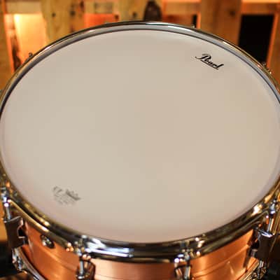 Pearl 14x6.5 Primal Copper Snare Drum - PSC1465C image 5