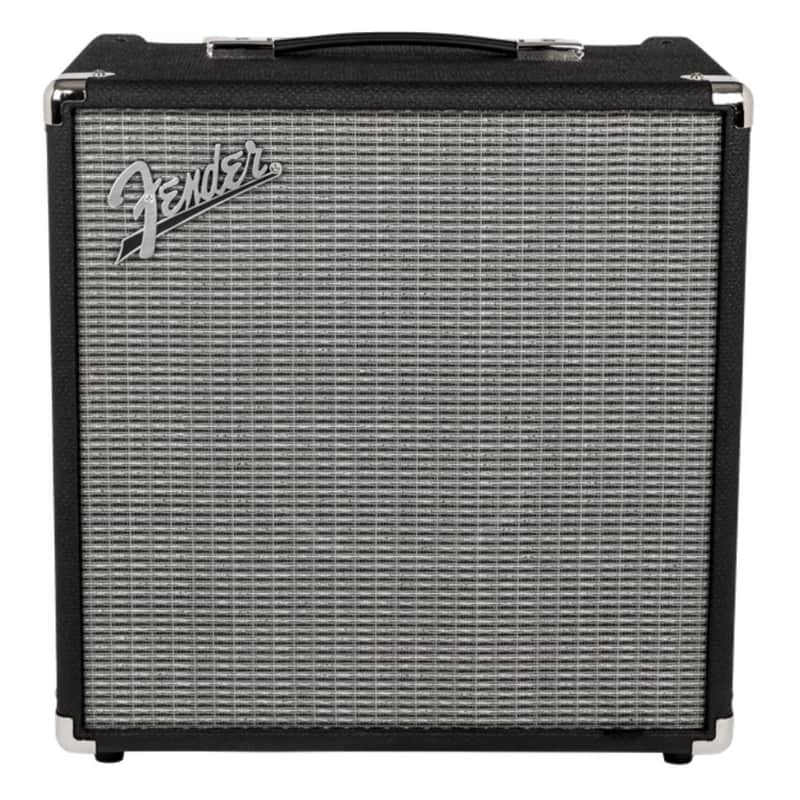 Fender Rumble 40 120V Amplifier with Lightweight Plywood Construction and 10-Inch Fender Special Design Speaker (Black and Silver) image 1