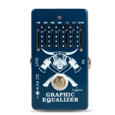 Caline CP-71 EQ Electric Guitar Graphic EQ Pedal, price included Import Duty to USA image 2