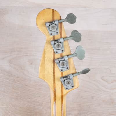 Fernandes BO-50 Bass MIJ 1970s Natural Neck-Through Vintage Made in Japan w/ Bag image 22