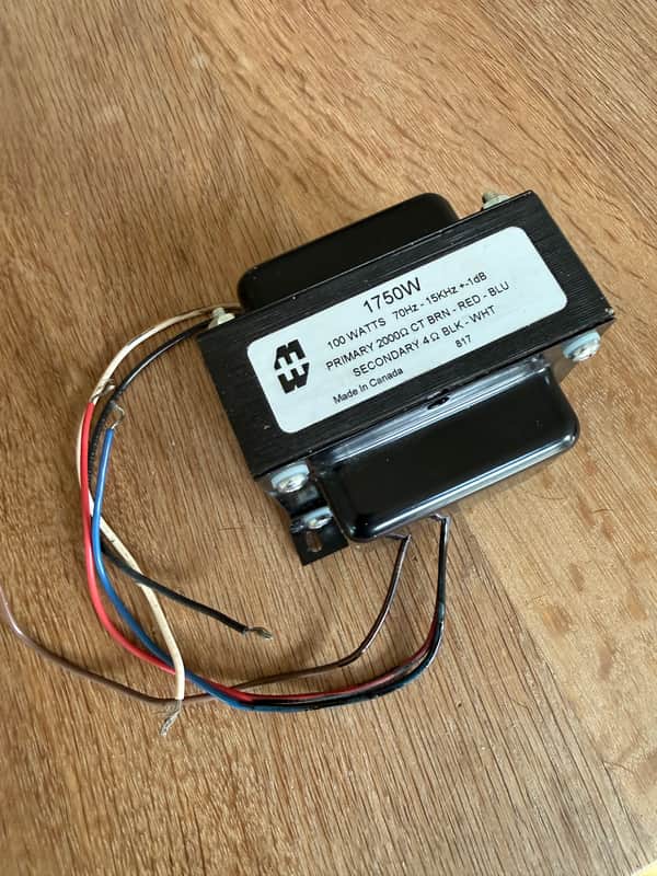 Hammond 1750W 100-Watt Output Transformer - Fender Twin, Quad, Super six