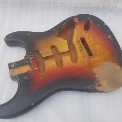 1963 FENDER  STRATOCASTER BODY USA image 9