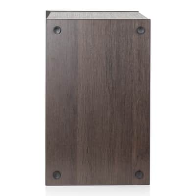 Gator Elite Furniture Series 4U Desktop Studio Rack - Dark Walnut Brown Finish image 4