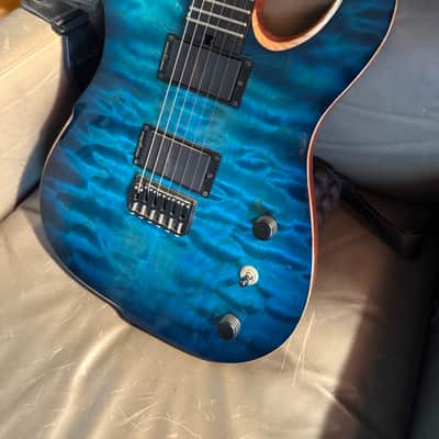 Hufschmid Telecaster Custom 2017 - Bengal Blue image 1