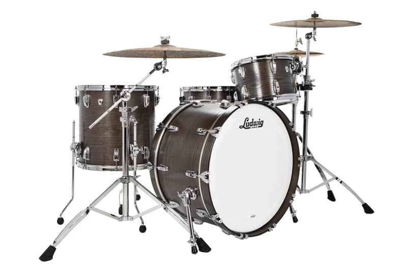 Ludwig L7344 Classic Oak Pro Beat Outfit 9x13 / 16x16 / 14x24" Drum Set image 1