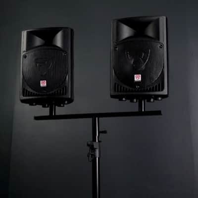 2 Mackie DRM212-P 1600w 12" Passive DJ PA Speakers+Dual Air Assist Mount+18" Sub image 7
