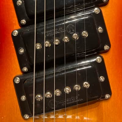 Mosrite VIII 1984 - Red burst/ Sunburst. image 5