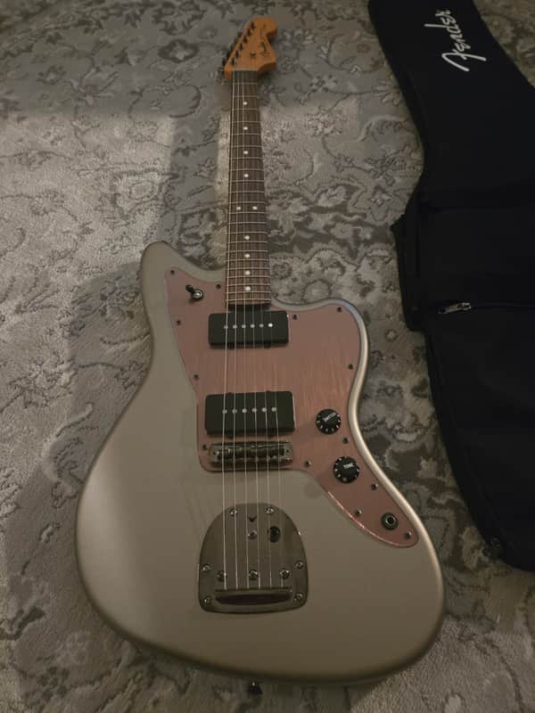 Fender MIJ Hybrid II Jazzmaster 2026 Collection 2026 - Matte Champagne Metallic image 1
