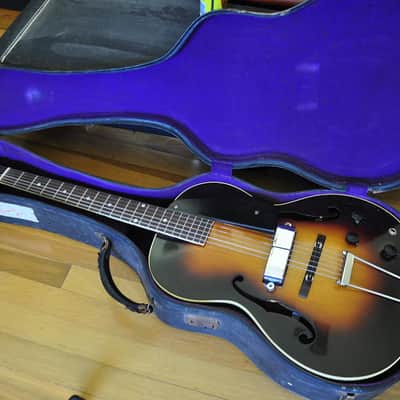 Electar Epiphone Model M 1937 sunburst with Model M amp image 2