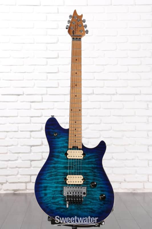 EVH Wolfgang Special QM Electric Guitar - Chlorine Burst with Baked Maple Fingerboard (WGSpcQMClBd1) image 1