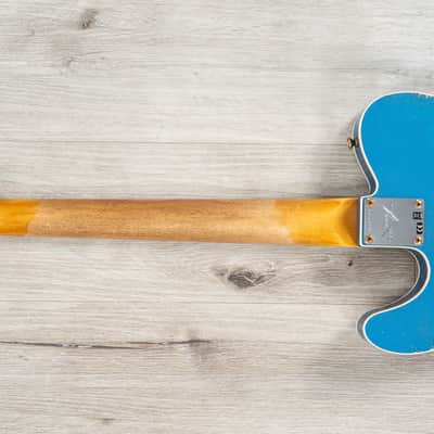 Fender Custom Shop 1965 Telecaster Custom Heavy Relic Guitar, Lake Placid Blue image 8