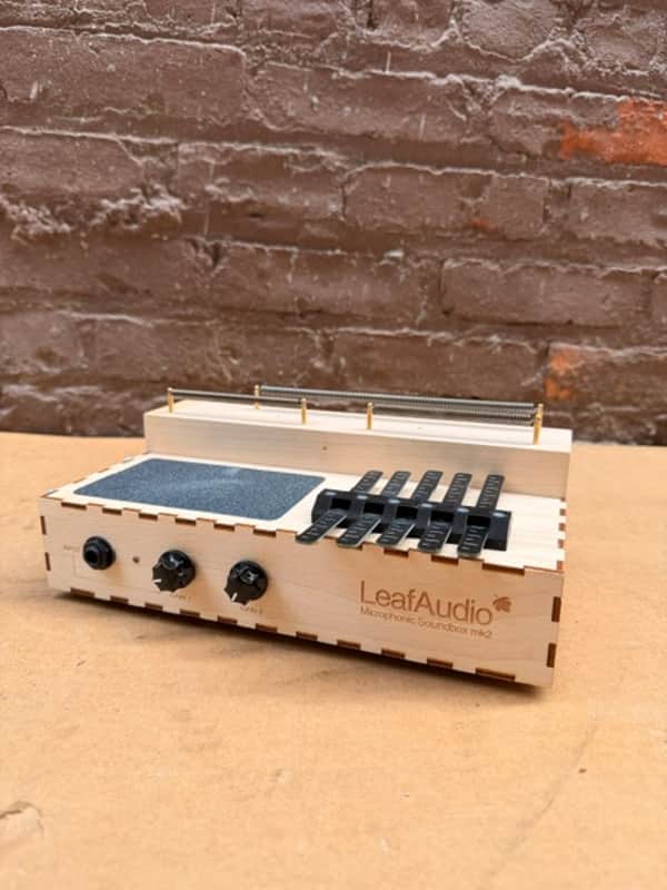 Leaf Audio Microphonic Soundbox MK2 Experimental Acoustic Sound Design Instrument image 1