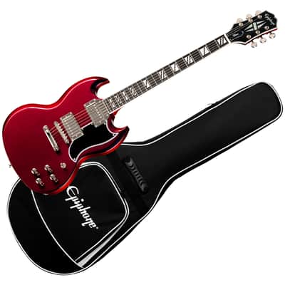 Futura SG Custom Midnight Ember Shift + Housse Epiphone image 1