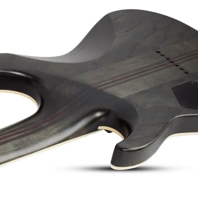 Schecter C-7 SLS Evil Twin Satin Black image 6