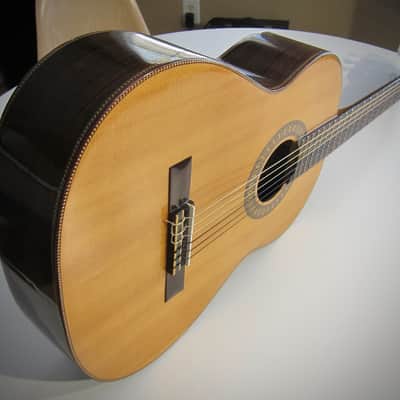 Palmer Classical Guitar Model Model PC-15 Traditional Guitar of Valencia Spain Herringbone Circa-1970s-Natural Rosewood image 5