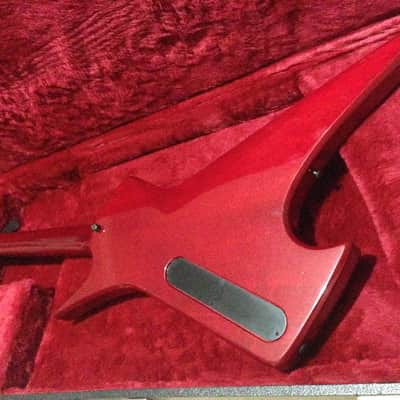 Hamer Scarab USA Cherry Sunburst Flame and Hamer USA Case image 7