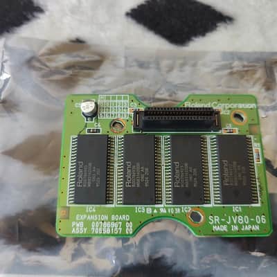 Roland SR-JV80-06 Dance Expansion Board 1990s - Green image 2