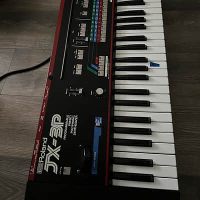 Roland JX-3P 61-Key Programmable Preset Polyphonic Synthesizer 1983 - 1985 - Black