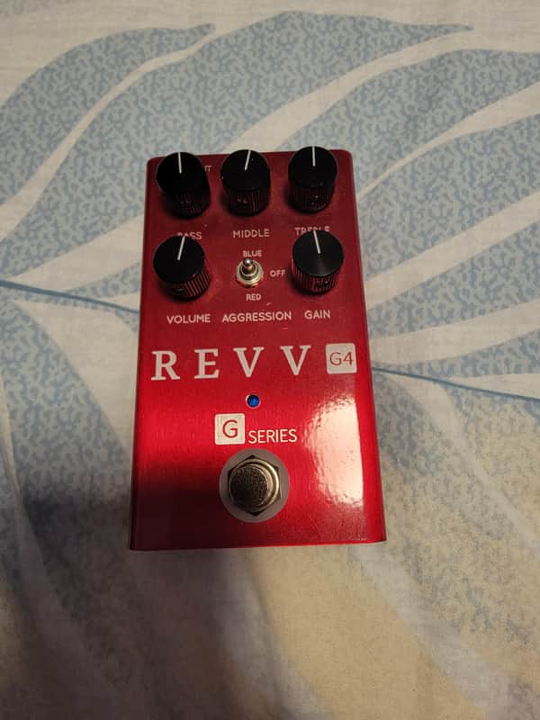 REVV G4 Distortion 2018 - 2021 - Red image 1