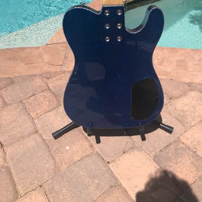G&L Tom Hamilton 2015 Custom Blue Sparkle image 6
