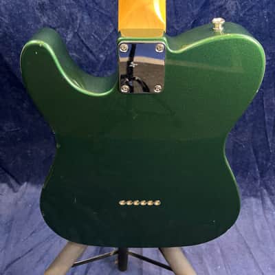 Fender MIJ 60's Telecaster Rosewood FB in Sherwood Green Metallic Pre-owned image 7