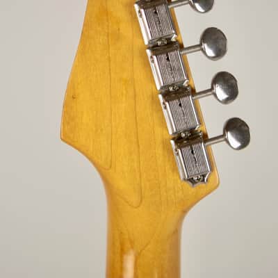 1980s Fernandes “The Revival” RST-50 ’64 Model MIJ Stratocaster Rare Burgundy Mist Metallic (BUM) image 11