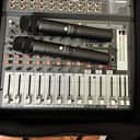 Behringer PMP500 500W 12-Channel Mixer w/ 2 Wireless Mics
