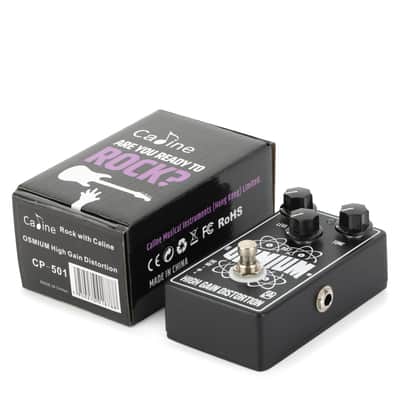 Caline CP-501 Osmium High Gain Distortion Guitar Effect Pedal (Price includes the import duty for US buyer) image 6