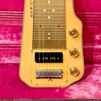 Gibson Ultratone Lap Steel 1954 - Cream image 8