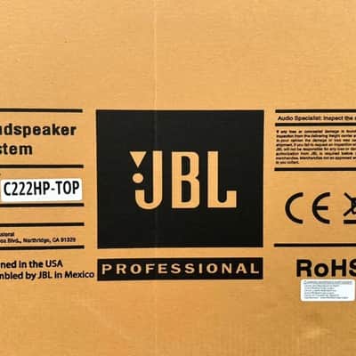 JBL C222HP-TOP TWO-WAY SCREEN ARRAY CINEMA LOUDSPEAKER #AV6480-87 (ONE) THS image 4