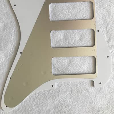 For Fender Stratocaster Strat P90 3 Pickup Guitar Pickguard,3 Ply White image 7