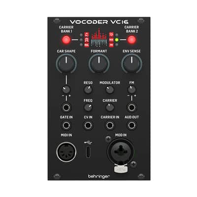 Behringer Vocoder VC16 16-Band Euro Rack Module image 1
