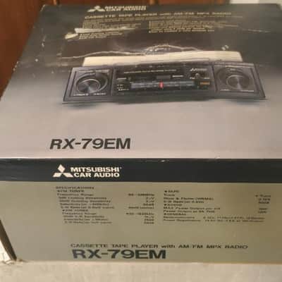 Mitsubishi RX-79EM car cassette player new old stock - 1970's image 1