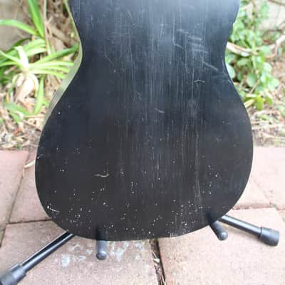 Vintage 1939 Supertone Harmony Art Deco Sunburst Panel Parlor Guitar USA Body & Neck Project image 10